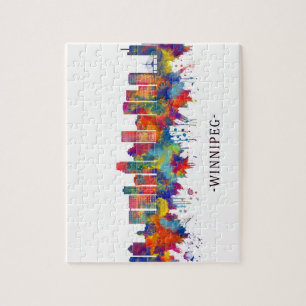 ウィニペグマニトバスカイライン ジグソーパズル