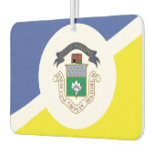 ウィニペグ国旗、マニトバのボタン カーエアーフレッシュナー (左)