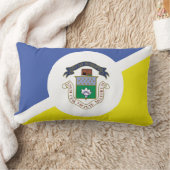 ウィニペグ国旗、マニトバ腰枕 ランバークッション (ブランケット)