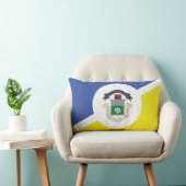 ウィニペグ国旗、マニトバ腰枕 ランバークッション (椅子)