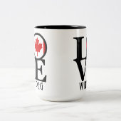 ウィニペグ愛満載15oz ツートーンマグカップ (中央)