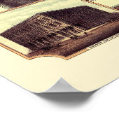 ウィニペグ， MB，カナダのパノラママップ – 1884 ポスター (角)