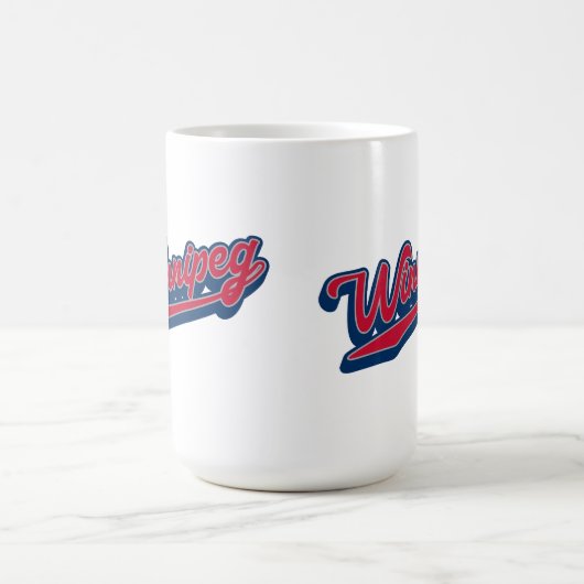 ウィニペグTシャツ コーヒーマグカップ (中央)