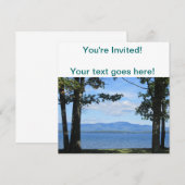 ウィニペサukee湖 招待状 (正面/裏面)