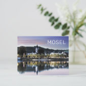 ウィニングンモセルサンセットパノラマドイツヴィンテージ シーズンポストカード (スタンド正面)