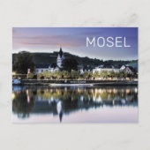 ウィニングンモセルサンセットパノラマドイツヴィンテージ シーズンポストカード (正面)