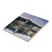 ウィニングンモセルサンセットパノラマドイツヴィンテージ タイル (側面)