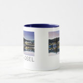 ウィニングンモセルサンセットパノラマドイツヴィンテージ マグカップ (中央)