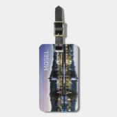 ウィニングンモセルサンセットパノラマドイツヴィンテージ ラゲッジタグ (正面縦)