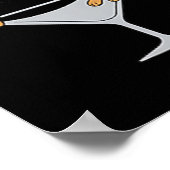 ウィニーとマティーニ 面白いダックスフント ウイニー ティニー ポスター (角)