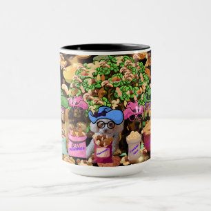 ウィニーはナッツのコーヒーマグだ マグカップ