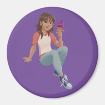 ウィニーはビンキーを抱えている