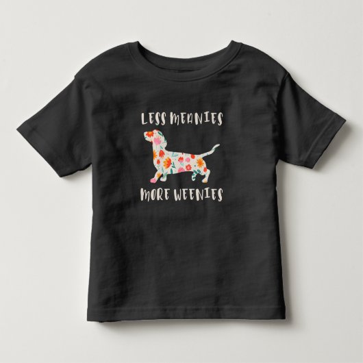 ウィニー増えてミニーは減って トドラーTシャツ (正面)