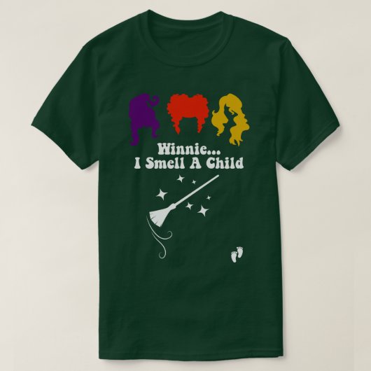 ウィニー私は子供の匂いを嗅ぐ6 Tシャツ (デザイン正面)