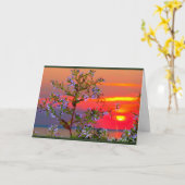 ウィネバゴ考えるサンセットオブユー カード (黄色い花)