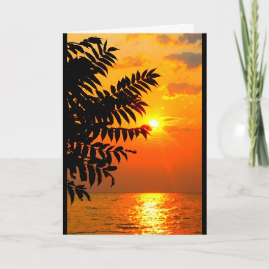 ウィネバゴ考えるサンセットオブユー カード (正面)