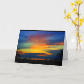 ウィネバゴ考えるサンセットオブユー カード (黄色い花)