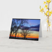 ウィネバゴ考えるサンセットオブユー カード (黄色い花)