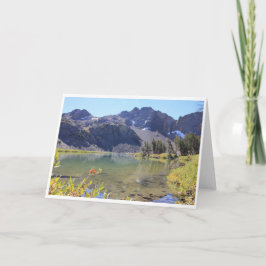 ウィネムッカ湖メモカード () サンキューカード