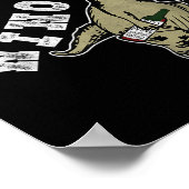 ウィノサールおもしろい恐竜ワインプン ポスター (角)