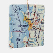 ウィノスキーバーモントとバーリントンVT セラミックオーナメント (右)