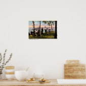 ウィノナレイクインディアナ入浴ビーチ ポスター (キッチン)