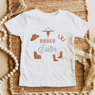 ウィノナ ボヘミアンテラコッタカウガールロデオシスター トドラーTシャツ
