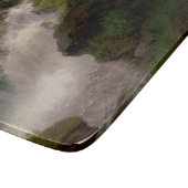ウィノーナ滝（米国風景） (by Hermann Herzog) カッティングボード (角)