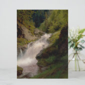 ウィノーナ滝（米国風景） (by Hermann Herzog) カード (スタンド正面)