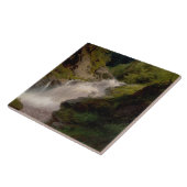 ウィノーナ滝（米国風景） (by Hermann Herzog) タイル (側面)