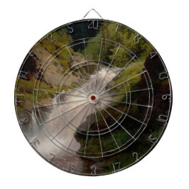 ウィノーナ滝（米国風景） (by Hermann Herzog) ダーツボード