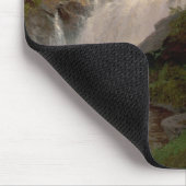 ウィノーナ滝（米国風景） (by Hermann Herzog) マウスパッド (コーナー)