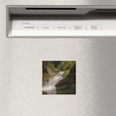 ウィノーナ滝（米国風景） (by Hermann Herzog) マグネット (インサイチュ (食洗機))