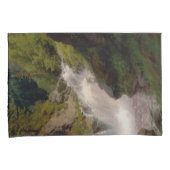 ウィノーナ滝（米国風景） (by Hermann Herzog) 枕カバー (正面右)