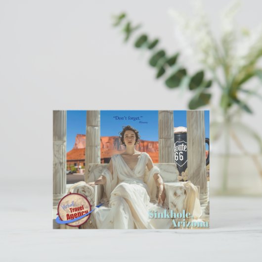 「ウィノ忘れナ」おみやげポストカード ポストカード (スタンド正面)