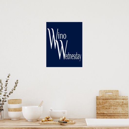 ウィノ水曜日 ポスター (キッチン)