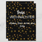 ウィヒナテンの調停クリスマスカード シーズンカード (正面/裏面)