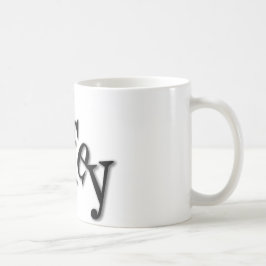 ウィフィーとファンキー赤いハート コーヒーマグカップ