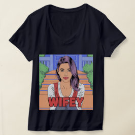 ウィフィーウーメンズVネックTシャツ Tシャツ