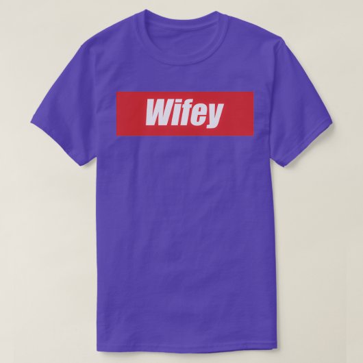 ウィフィーカッコいいギフト妻 Tシャツ (デザイン正面)