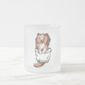 ウィフィードッグ母ナース フロストグラスマグカップ (中央)