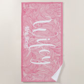 ウィフィーハワイアンビーチタオル ビーチタオル (正面)