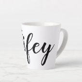 ウィフィー カフェラテマグ (右アングル)