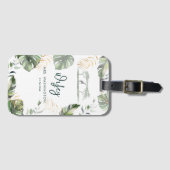 ウィフェイスクリプトハネムーンバケーションサファリトリップ ラゲッジタグ (正面横)