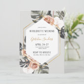 ウィフェレットパーティービーチ週末旅程 招待状 (スタンド正面)