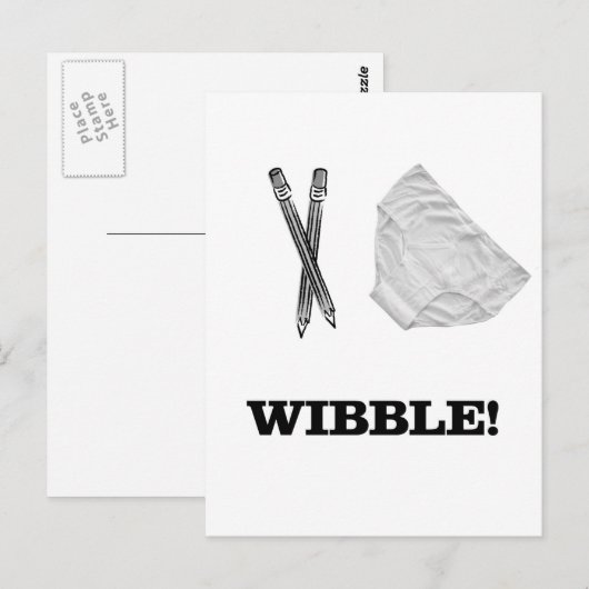 ウィブル ポストカード (正面/裏面)