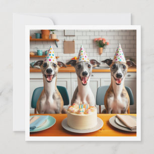 ウィペットのカード,ウィペットの誕生日,ウィペット 招待状