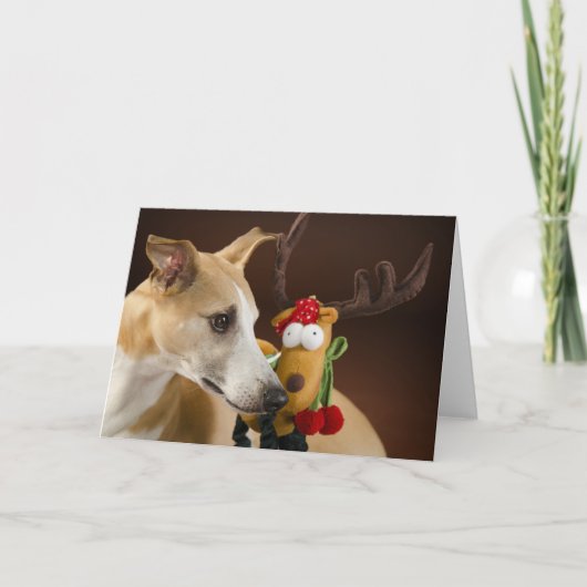 ウィペットのクリスマスカード シーズンカード (正面)