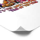 ウィペットのハロウィーン感謝祭クリスマスオーバーサイズ ポスター (角)