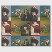 ウィペットキャラクター包装紙 ラッピングペーパー (フラット)